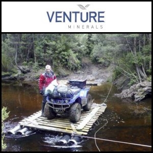     7  /ѡ 2010:  Venture Minerals ASX:VMS       20$A    Mt Lindsay    Tin/Tungsten