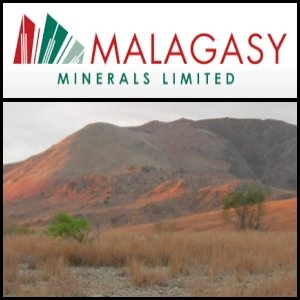 Relatório do Mercado Australiano de 17 de Fevereiro de 2011: A Malagasy Minerals (ASX:MGY) Iniciou Perfurações de Vanádio em Madagascar