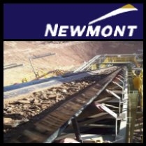 Newmont Mining (ASX:NEM) 公布第二季度盈利1.62亿美元，较去年的2.71亿美元下降了40%。Newmont 称盈利下降的大部分原因是铜价格下跌和税率大幅提高，销量增加和运营成本降低部分已经抵消了这些因素的影响。