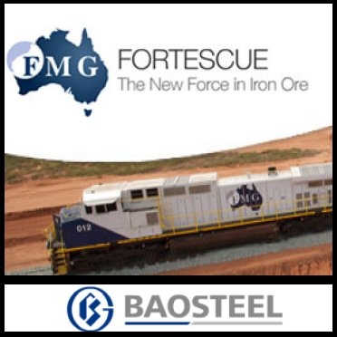 Fortescue Metals (ASX:FMG) 与宝钢的合资项目的初始资源量为12.3亿吨 