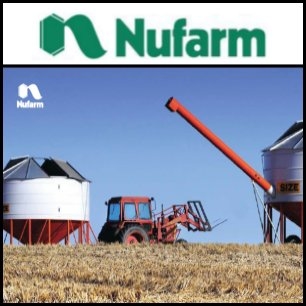 农药公司Nufarm Ltd (ASX:NUF) 称，与中国最大的化工贸易公司中化集团公司的谈判正在进行中。常务董事Doug Rathbone 谢绝披露中化是否已确定出价，但称中化热切希望通过Nufarm 来影响快速发展的农业业务。