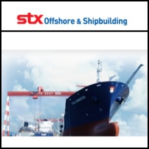 韩国造船企业STX(SEO:067250)预计会有更多船舶订单 