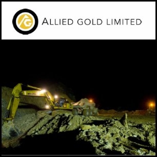 Allied Gold (ASX:ALD)公布了筹资1.58亿澳元的计划。Allied表示筹资所得现金将主要用于开发最近收购的位于Solomons的Gold Ridge矿。在9月，Allied宣布了对该矿的所有者Australian Solomons Gold (TSE:SGA)的全股票收购要约。