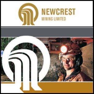 Gold miner Newcrest Mining(ASX:NCM)在截至2009年12月底的季度黄金产量为442,333盎司，较上季度增长17%。