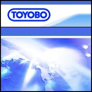 Toyobo Co. (东洋纺绩株式会社) (TYO:3101)将在沙特阿拉伯建立一间合资公司，生产和销售用于海水淡化的反渗透膜。这间合资公司总投资7亿日元，将于今年3月份由东洋纺绩与日本贸易公司伊藤忠商事株式会社(TYO:8001)及一家沙特基础设施公司开始运营。