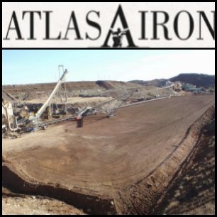 Atlas Iron Limited (ASX:AGO)发布2010年6月季度计划工作及3月季度活动的最新情况