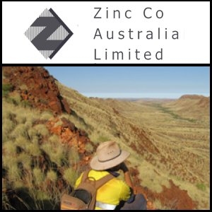 2010年9月1日澳洲股市：Zinc Co Australia (ASX:ZNC)获得积极钻探结果