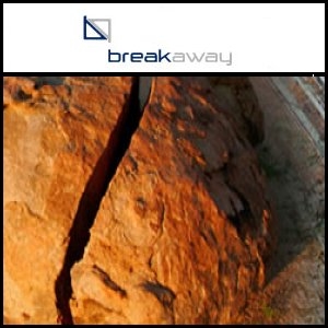 2010年9月10日澳洲股市：Breakaway Resources Limited (ASX:BRW)公布与必和必拓公司(ASX:BHP) 合作的银铅锌矿床钻探项目的最新进展