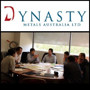 Dynasty Metals Australia Limited (ASX:DMA)与中国宁夏地质矿产勘查开发局签署合作备忘录