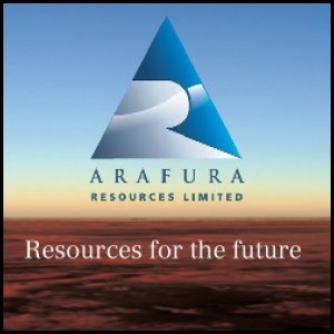 2010年9月13日澳洲股市：Arafura Resources (ASX:ARU)成功生产出商业质量的分离稀土氧化物
