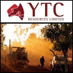 2010年9月24日澳洲股市：YTC Resources Limited (ASX:YTC)在Nymagee铜矿钻遇高品位铜
