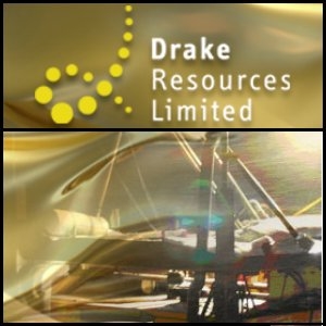2010年12月24日澳洲股市：Drake Resources (ASX:DRK)筹资218万澳元加快瑞典和毛里塔尼亚钻探作业