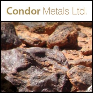 2011年4月13日澳洲股市：Condor Metals (ASX:CNK) 将Kallona Creek项目锰矿靶区列为优先工作区
