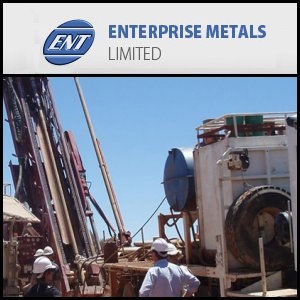 Enterprise Metals Limited (ASX:ENT)与和汇资本有限公司签订包销协议，向中色地科(香港)公司配股1240万澳元