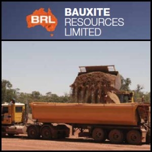 澳大利亚铝土矿资源公司(ASX:BAU)从兖矿集团收到900万澳元补偿款项