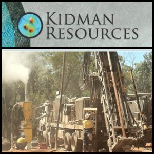 2011年7月8日亚洲活动报告：Kidman Resources (ASX:KDR)在Blind Calf发现新的高品位铜矿脉