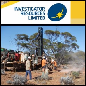2011年9月2日亚洲活动报告：Investigator Resources (ASX:IVR)公布南澳高品位银发现地