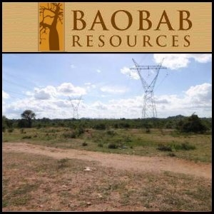 Baobab资源公司(LON:BAO)收到Tete项目积极的概念研究结果