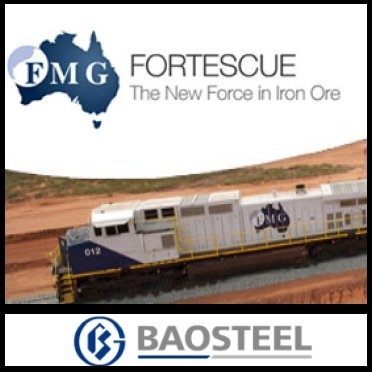 Fortescue Metals(ASX:FMG)與寶鋼合資項目公佈首個資源量為12.3億噸 