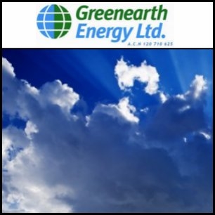 Greenearth Energy Limited (ASX:GER)表示，按照維多利亞省政府給予大型的、試商用的可持續能源展示項目的能源技術革新政策，其Geelong 地熱發電項目已獲得了2500萬澳元的資金。這些資金是經過競爭性程序之後發放的，是一筆總數為7200萬澳元的撥款的一部分。