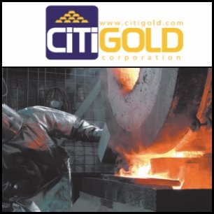 Citigold Corporation Limited (ASX:CTO)通告，該公司已與中國的河南金渠黃金股份有限公司簽訂一份具有約束力的意向書。