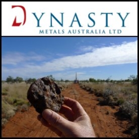 中國大型鋼鐵生產商欲收購Dynasty Metals Australia Limited (ASX:DMA)34%的股份