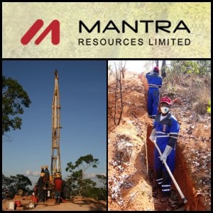 2010年11月16日澳洲股市：Mantra (ASX:MRU)坦桑尼亞資源量增加20%至1.014億磅