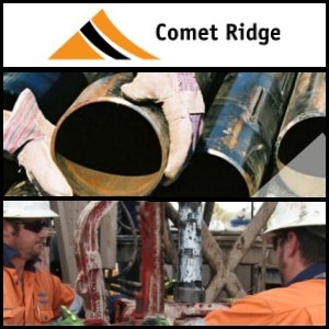 2010年11月25日澳洲股市：Comet Ridge (ASX:COI)獲昆士蘭加利利盆地煤層氣資源認證
