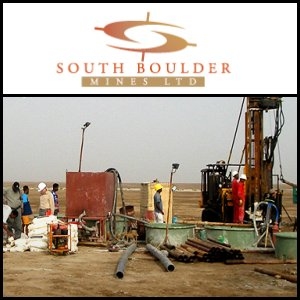 2010年12月6日澳洲股市：South Boulder Mines Limited (ASX:STB)報告西澳更多鎳銅鉑礦化結果