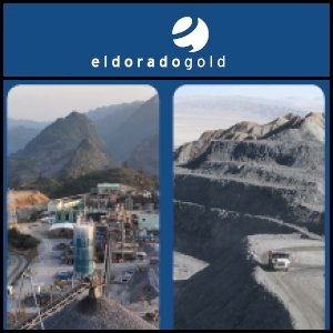 2011年1月11日澳洲股市：Eldorado Gold (ASX:EAU)2010年黃金產量增長74%
