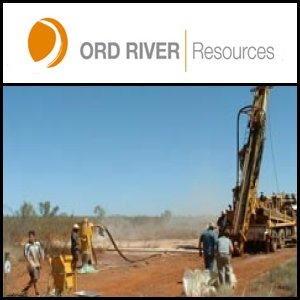 2011年6月2日亞洲活動報告：Ord River Resources (ASX:ORD)與中色股份(SHE:000758)簽署工程、採購和施工諒解備忘錄