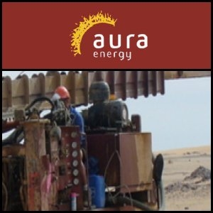 2011年7月14日亞洲活動報告：Aura Energy (ASX:AEE)宣布毛里塔尼亞初始鈾礦資源量5000萬磅