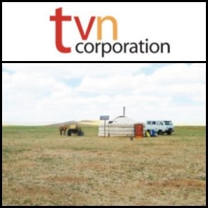 2011年7月18日亞洲活動：TVN Corporation (ASX:TVN)在蒙古發現137米厚含煤系統