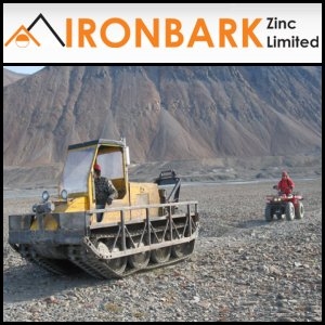 2011年10月14日亞洲活動報告：Ironbark Zinc Limited (ASX:IBG)為收購戰略注資，執行5千萬美元融資安排