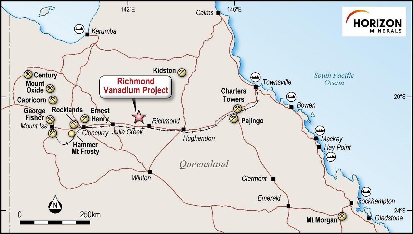 Positive Feasibility Results for Richmond Vanadium Project