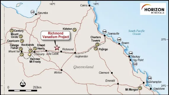 Positive Feasibility Results for Richmond Vanadium Project