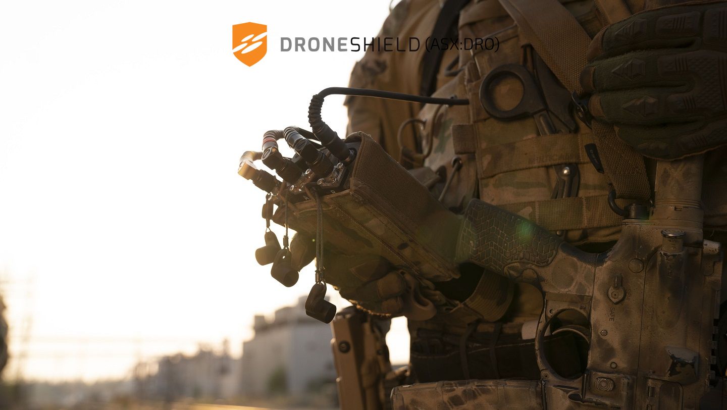 DroneShield AI-powered body-worn RfPatrol sensor