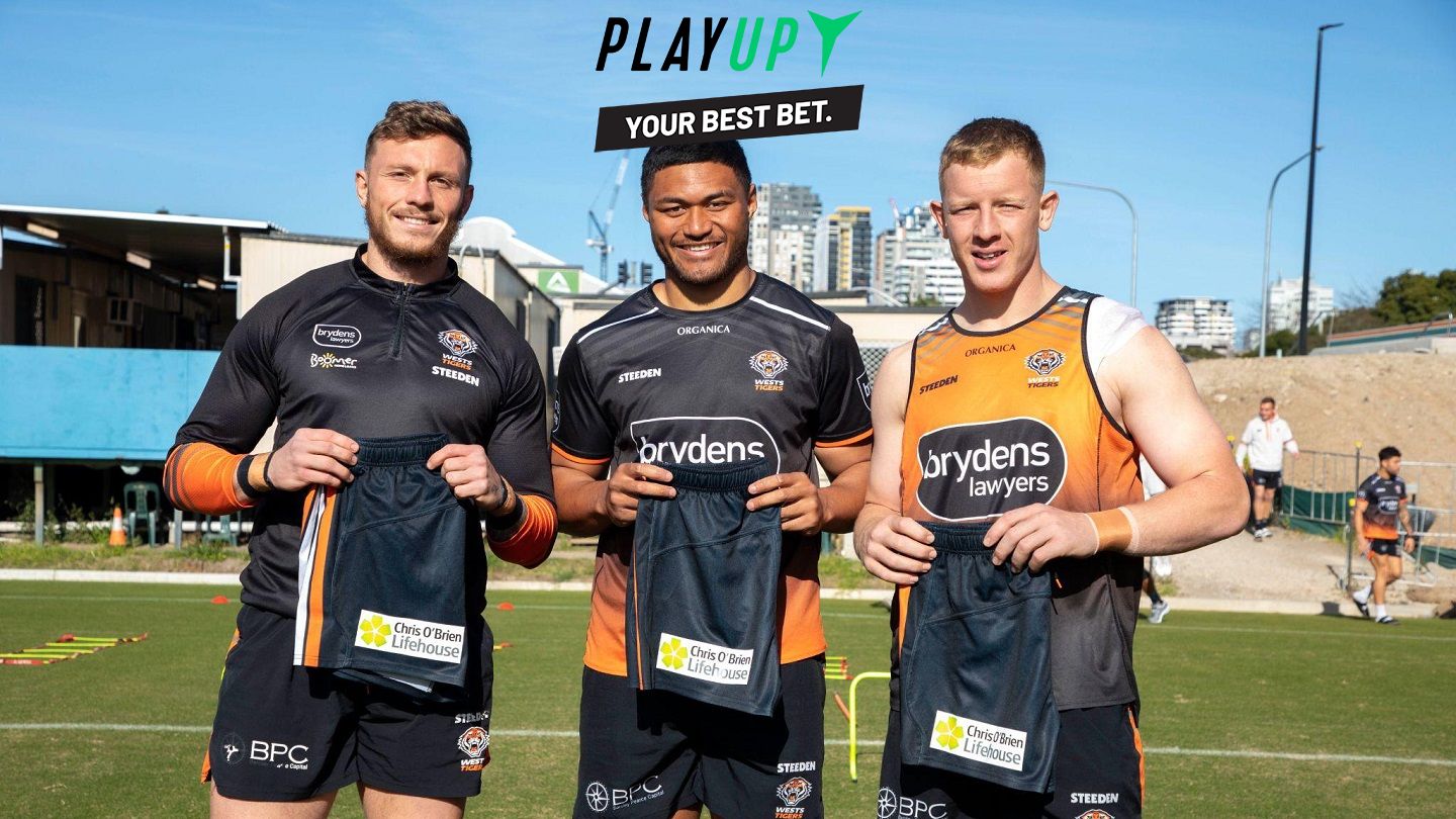 PlayUp and Wests Tigers support Chris O'Brien Lifehouse