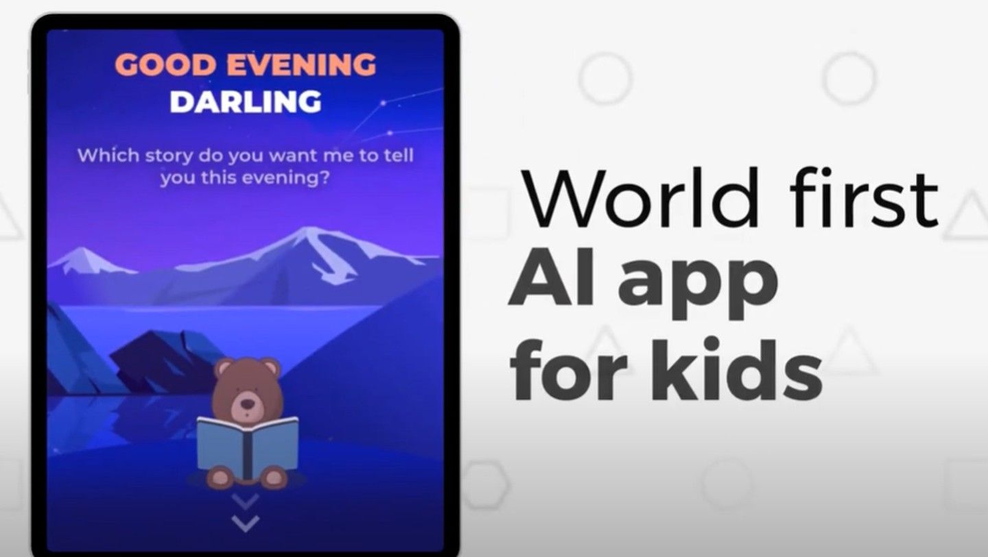 Launches Children's Entertainment App Bedtime Stories with AI-Generated Storyteller
