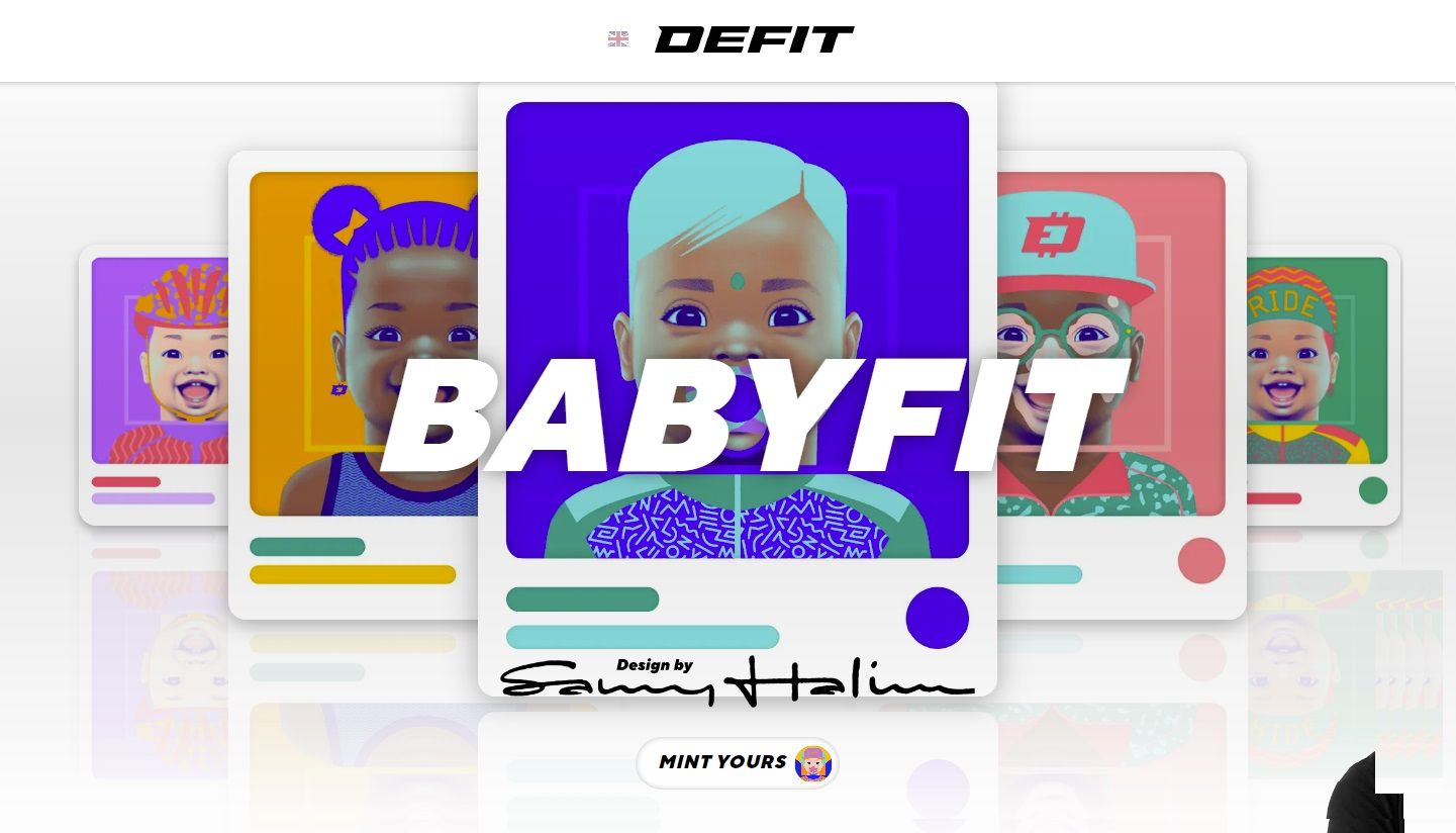 DEFIT Unveils Groundbreaking NFT Collection: Introducing BabyFits