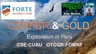 Ellis Martin Report: Forte Minerals Corp.'s (CNSX:CUAU) Patrick Elliott-Copper and Gold in Peru-A Market Overview
