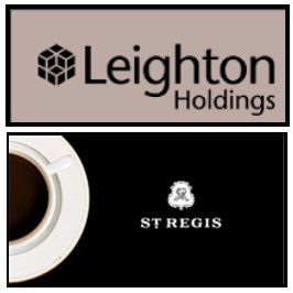 Leighton Holdings Ltd (ASX:LEI) said the joint venture of Al Habtoor - Murray & Roberts has won a project worth 1.8 billion dirhams to construct the St Regis Hotel and Residences on Saadiyat Island in Abu Dhabi for the Tourism Development and Investment Company (TDIC). Work will commence on site in August and the project is due for completion in 2011.