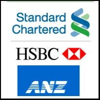 Standard Chartered (LON:STAN), ANZ (ASX:ANZ) and HSBC (LON:HSBA) Battle in Asia 