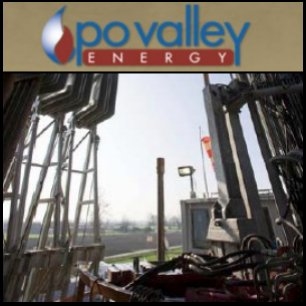 Po Valley Energy Limited (ASX:PVE) Confirms Initial Tests On Gas Production Capacity At Sillaro-2