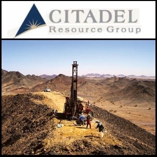 Citadel Resource Group Limited (ASX:CGG) Mandates Riyad Bank and WestLB for the Jabal Sayid Project Financing 