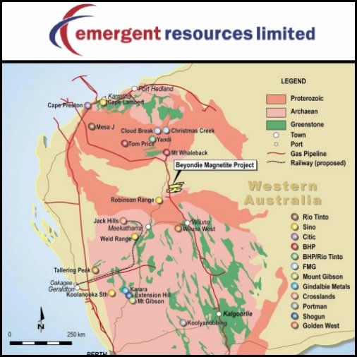 Emergent Resources Limited (ASX:EMG) 3rd Phase Drilling Nears Its Halfway Point At Beyondie Magnetite Project