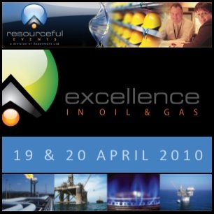 Resourceful Events Present Excellence In Oil And Gas, April 19-20th 2010