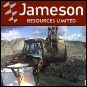 Jameson Resources Limited (ASX:JAL) Quarterly Report For The Period Ending 30 September 2009