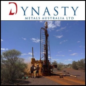 Dynasty Metals Limited (ASX:DMA) Confirm 400 Million Tonnes from Phase 1 Drilling At Prairie Downs Tenements