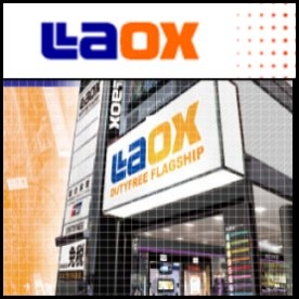 Laox Co. (TYO:8202) unveiled its three-year business plan for annual sales of about 70 billion yen in the year ending in March 2013, an 600% increase from the projected figure for this fiscal year. Laox plans to open stores in China through its partnership with China's Suning Appliance (SHE:002024), a major shareholder in Laox. The Japanese electronics retailer expects to generate 250 million yen in annual sales at each location when it set up shop inside Suning's stores.